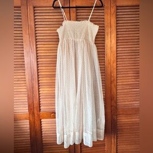 Chic Cream Maxi Dress